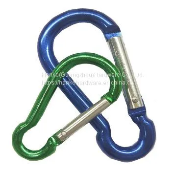 Various Style Galvanized Stainless Screw Locking Carabiner Multifunctional Carabiner,Carabiner Keychain,Snap Hooks photo-4