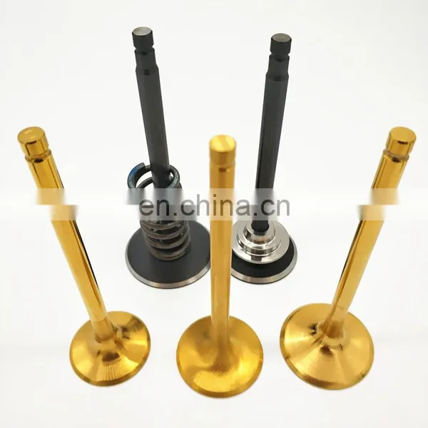 Auto Accessory Kits Parts G4KF G4KH Engine Valve For Mitsubishi Genesis 2.0T Theta EVO X 4B11T 4B11 CZ4A BK Titanium Retainers photo-2