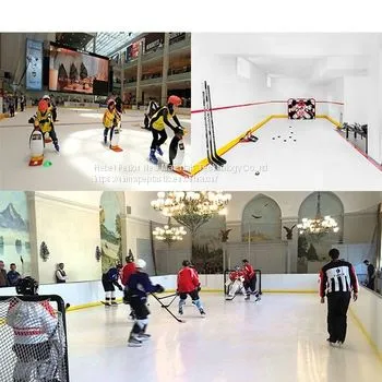 Synthetic Ice Rink Ice Skating Board Uhmwpe Synthetic Ice and Dasher Boards
