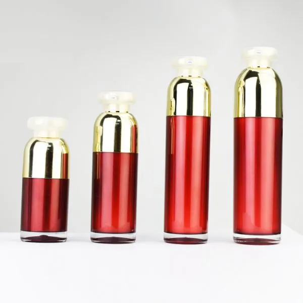 Cosmetic Skin Facial Treatment Essence Lotion Cream Bottle With Pump , Unique Sustainable Cosmetic Beauty Packaging Jars photo-2