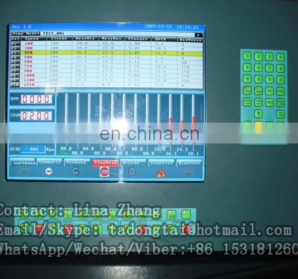 Diesel Fuel Fill Injection Test Bench---DTS815 photo-2