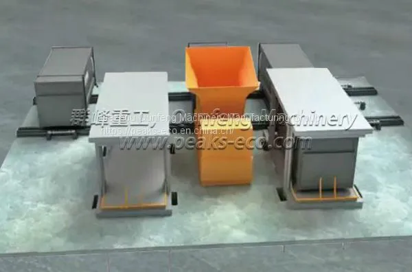 Underground Horizontal Waste Transfer Station System Underground Waste Container System China