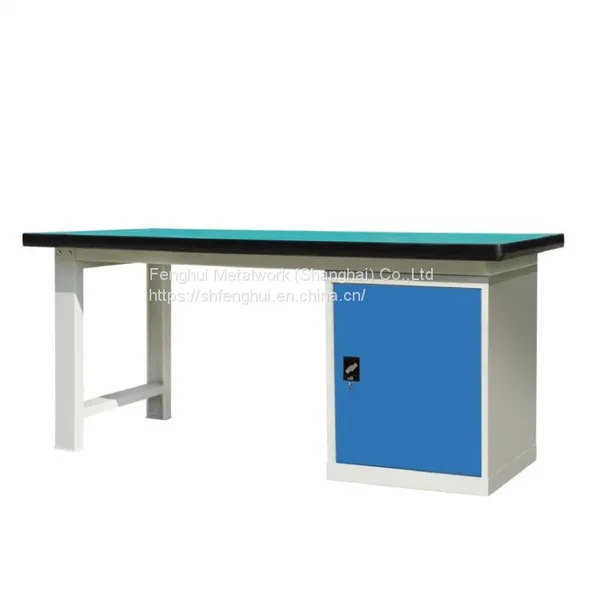 Industrial Assembly Maintenance Steel Heavy Duty Metal Drawer Workbench Workbench With Drawers Mid & Lower Shelf Power Bar Tool Panel And Lighting System photo-2