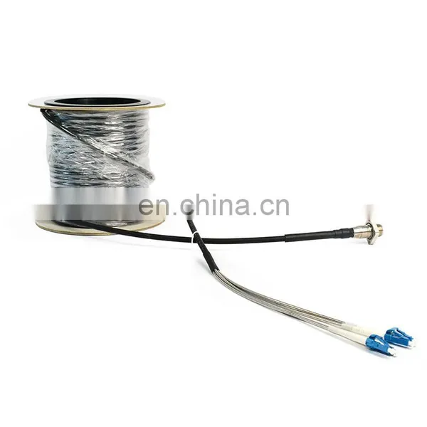 Factory Wholesale AARC-LC PATCH CORD MATCH WITH ODC SM DX Armoured Fiber Optical Patch Cord photo-4