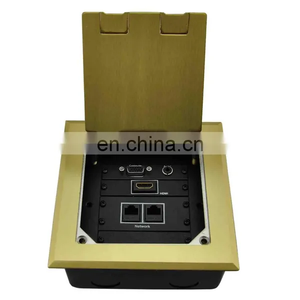 Floor Mount Electrical And Data RJ45 Sockets Outlet Boxes With Power photo-4