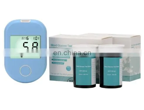 Accurate Diabetes Tester Digital Blood Quick Check Glucometer With Test Strips photo-4