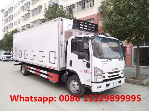 Customized ISUZU Brand 700P 5.4m Length Day Old Chicks Transported Truck for 30,000 Day Old Chicks Broilers Transportation photo-2