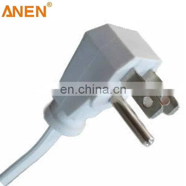 USA Power Plug DJ007E 2 Pole 3 Wire Grounded Angle Plug NEMA 5-15 AC Power Cords Plug photo-3