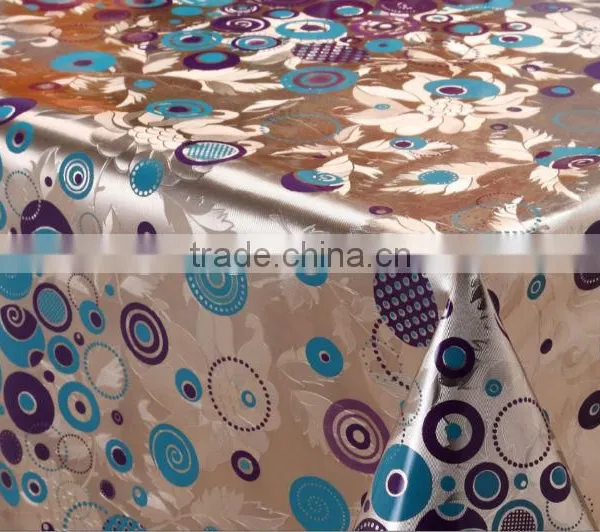 Double Face Golden Table Cloth Printed Roll photo-2