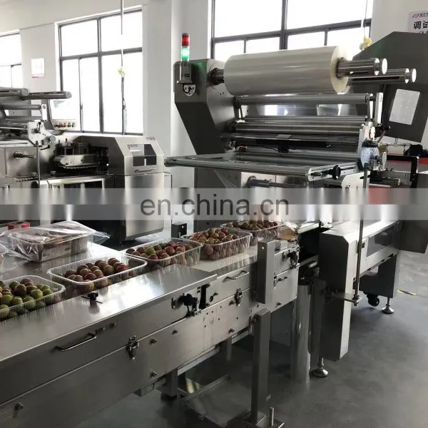 Chile Cherry Plastic Bag Automatic Packing Packaging Machine Flow Wrapping Machine photo-5