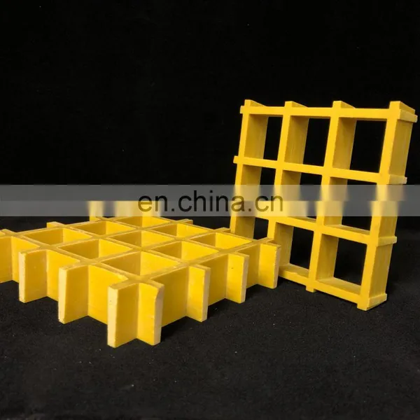 Anti-slip Molded Mini Mesh FRP Grill Stair Anti-corrosion Flooring Fiberglass Grating photo-3