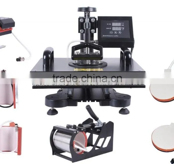 7 in 1 Combo Heat Transfer Press Heat Transfer Film Printing Machine photo-2