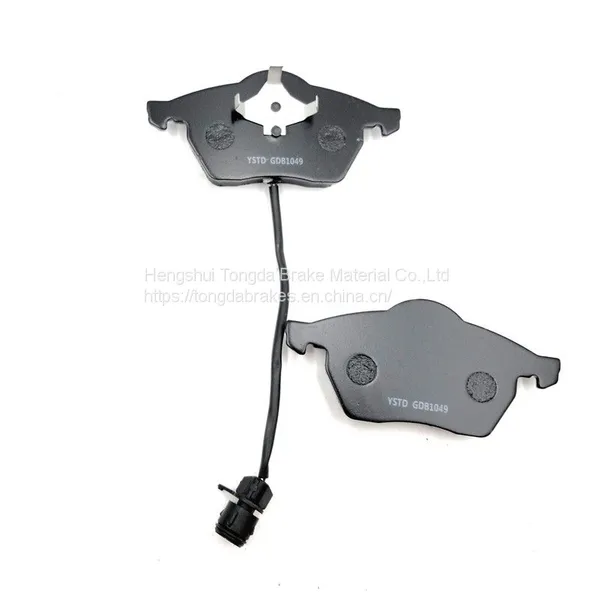 GDB1049 Factory Price Semi-metallic Auto Brake Pads for AUDI VOLKSWAGEN Front Axle Semi-metallic Brakes photo-2