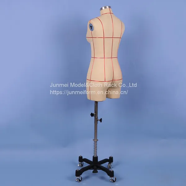 Wholesale White Color Fiberglass Made Tailor Mannequins Female Body Curvy Half-body Torso Dummy for Women's Lingerie photo-4