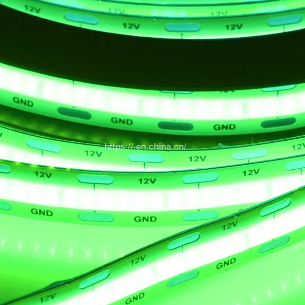 New 2023 Fashion 12W/M PCB 10MM Green LED Strip Light Landscape Decoration Lighting LED Strip COB photo-5