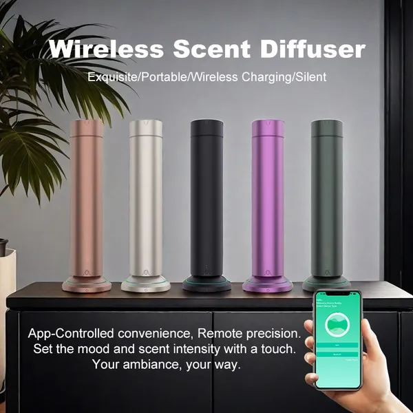 Brushless Motor Silent Design Aroma Machine Ensuring Ultra Quiet Operation Day Night Family Safe Essential Oil Diffuser photo-3