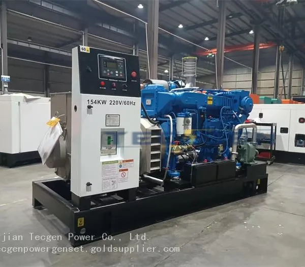 150kVA Marine Diesel Generator Powered by Weichai Marine Diesel Engine
