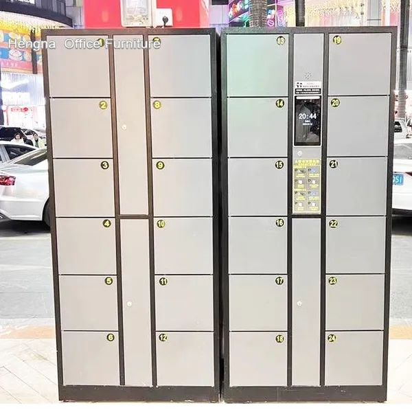 HN-W0GY Waterproof Gym Storage Locker for Fitness Center, Durable Metal Shell, Smart Card /QR Code Scanner Open Way, China Supplier Wholesale