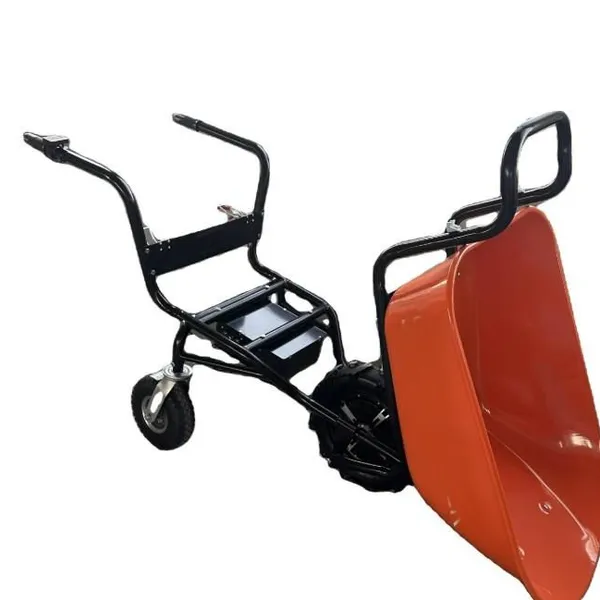E Barrow Dump Electric Powered Trolley Battery Wheelbarrow 150 Liter 250 Kg