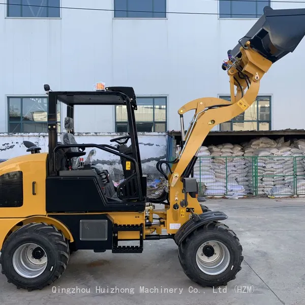 Euro5 Chinese Construction Machinery Mini Wheel Loader HZM811 HZM810B in Europe photo-4