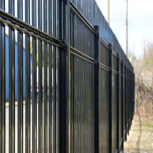 Galvanized Steel Privacy Wrought Iron Garden Fence | Weather-Resistant Picket Panels photo-3