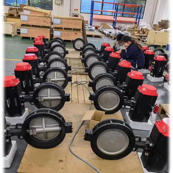 Reliable Pneumatic Double Eccentric Butterfly Valve for Municipal Engineering and Oil Industry, DN50-DN1200 Size Range photo-5
