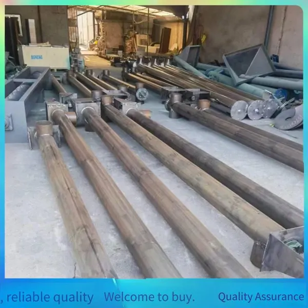 140 Cylindrical Inclined Feeder, Electric Feeder for Corn and Soybeans, Circular Tube Screw Feeder photo-2
