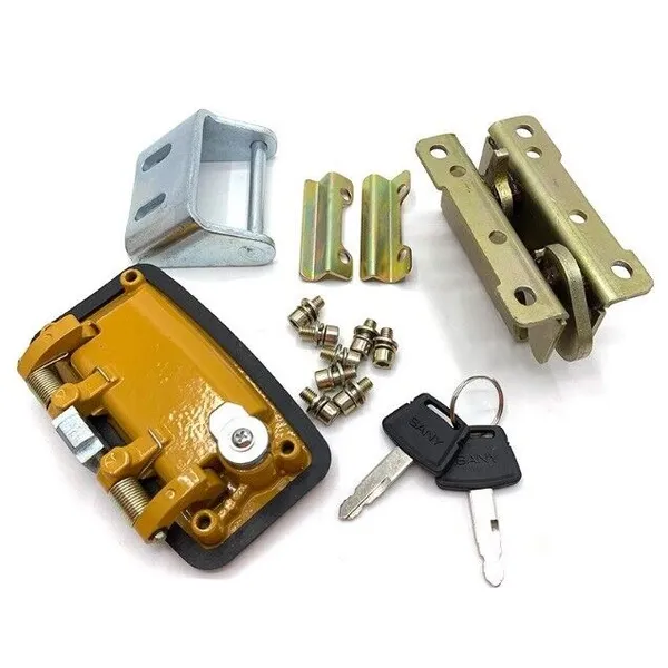 Popular Sany Excavator Door Lock Heavy-Duty Security Lock Door Lock Assembly Genuine OEM Parts photo-2