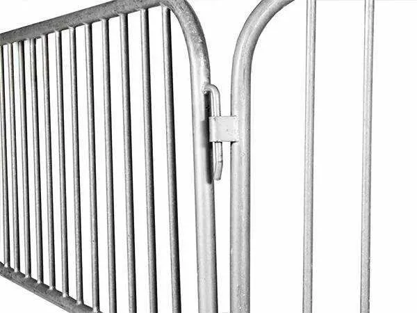 6ft Hot Sale Security Portable Steel Construction Safety Barriers and Concert Crowd Control Barricade photo-2
