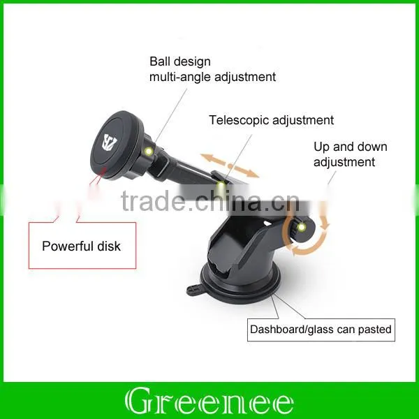 Universal Smartphone Dashboard and Windshield Mount Holder / Cradle - Compatible With All Smartphones photo-6