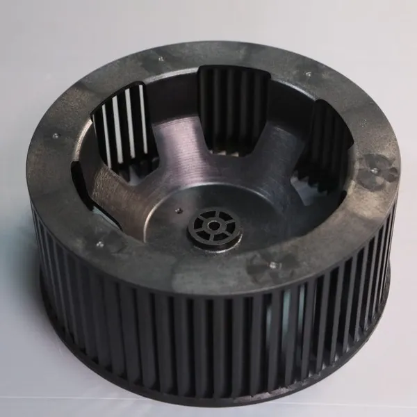 Custom PA6+GF30 AC Fan Wheel Injection Mold, Hardened S136 Steel Cavity, 300K Shots Life, Hot Runner System