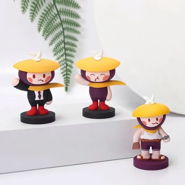 Custom 3D Cartoon Character & Anime PVC Action Figure Collectible Gift