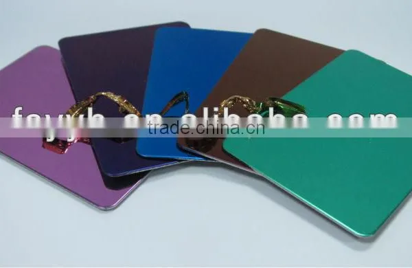 Ss304 Mirror Colored Stainless Steel Sheet