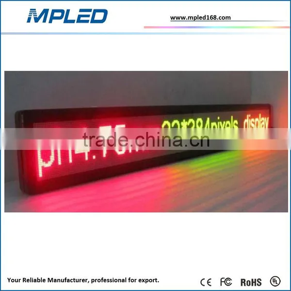 P10 single color single red led module for score board