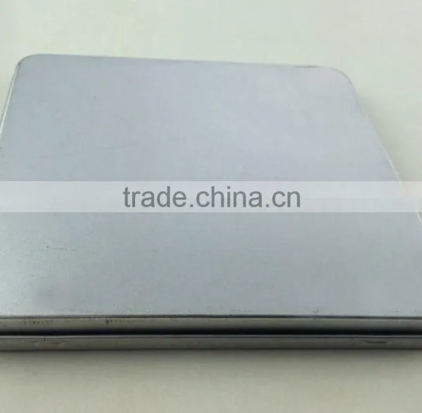 Square Shaped Metal Tin Box,tin Box for cd photo-2