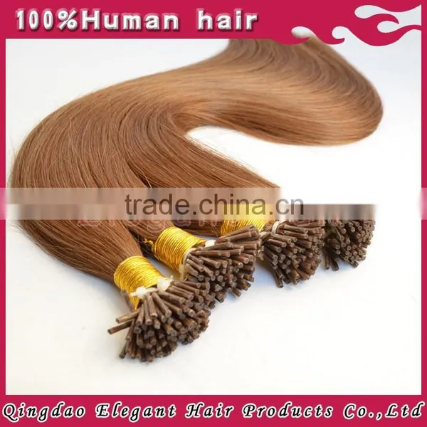 Best Quality i Tip Hair Indian Remy Pre Bonded Hair Extensions i Tip 100% Virgin Indian Remy Hair photo-6