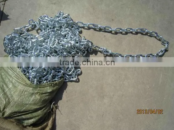 High Quality Best Price China Factory Ordinary Mild Steel Welded Long Link Chain photo-4