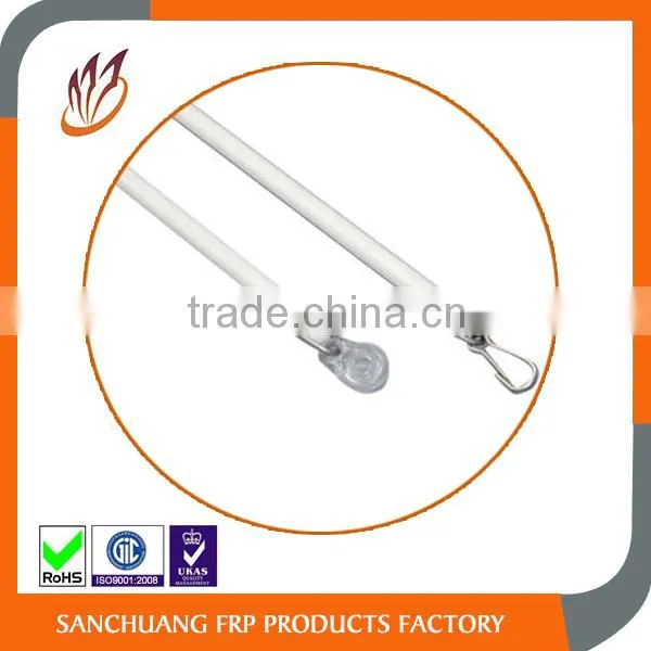 0.374" 9.5mm Fiberglass Curtain Wand Rod Fiberglass Baton Rod photo-4
