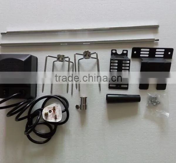 36" Universal BBQ Rotisserie Kit CE Motor With UK Plug photo-2