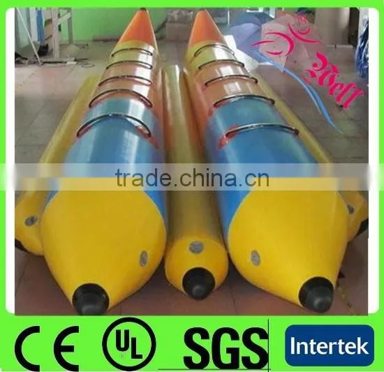 Most Popular Exciting Inflatable Water Games Flyfish Banana Boat for Sale photo-2