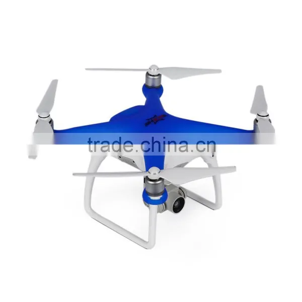 Blue Dust-proof Silicone Fuselage Protective Cover Case FOR DJI Phantom 4 photo-2