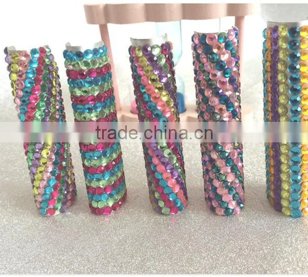 RAINBOW PATTERN GLITTER LIGHTER CASE FOR REGULAR BIC photo-4