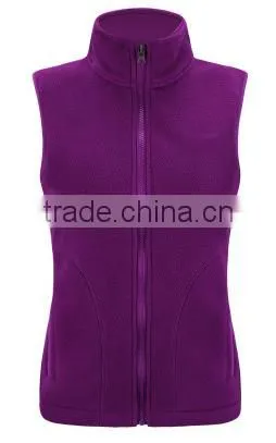 Outdoor Vest Polar Fleece Double Brush Jacket for Women photo-2