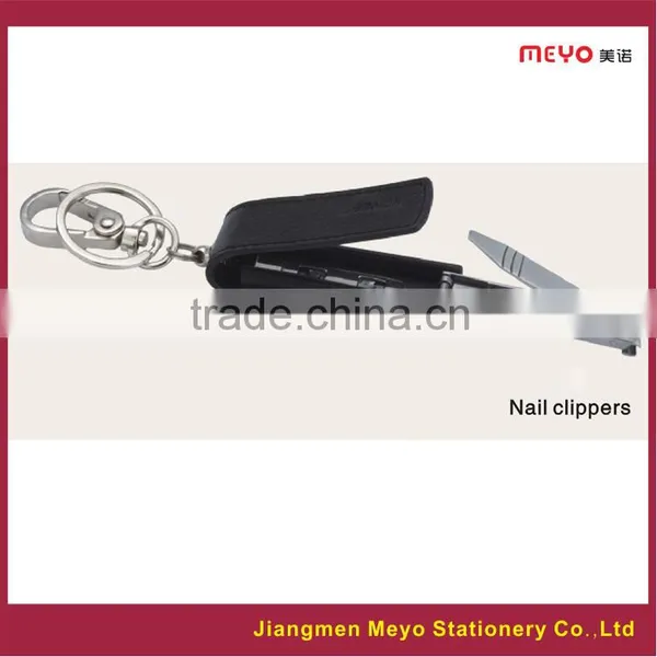 2015 Promotional Customized Made Metal Keychain With Nail Clipper photo-2