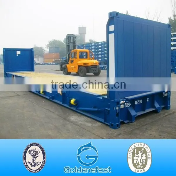 20 Foot Shipping Container Flat Rack Container for Sale