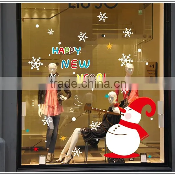 ALFOERVER PVC Merry Christmas Decals,christmas Pvc Decals,pvc Removable Decals photo-2