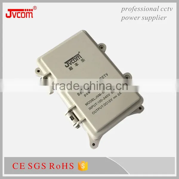 Easy Maintain 215G Weight Rainproof CCTV 12V Power Supply photo-2