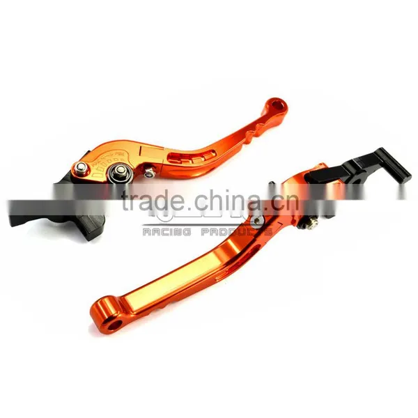 BJ-LS-009 Customized CNC Adjustable Folding Aluminum Materials Motorcycle Brake and Clutch Lever for Kawasaki Z800/E Version photo-4