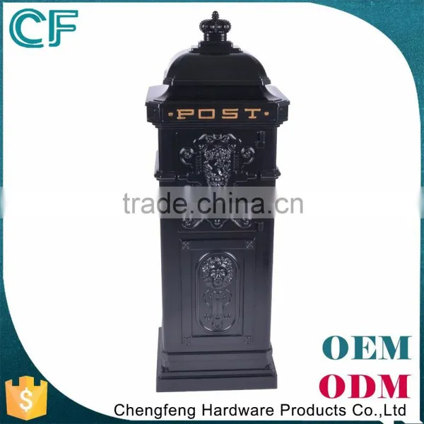 The Most Popular Style In Europe Die Casting Aluminiun Free Standing Mailbox Posts For Sale From China photo-5