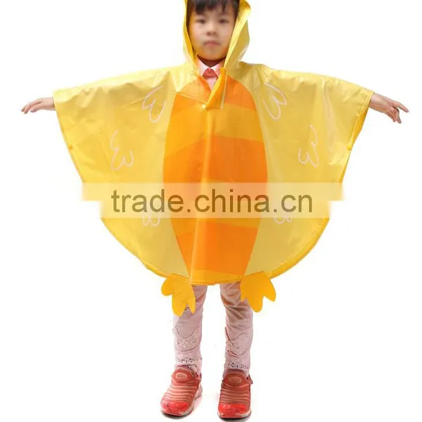 Factory Direct PVC Animal Model of Children Poncho photo-2